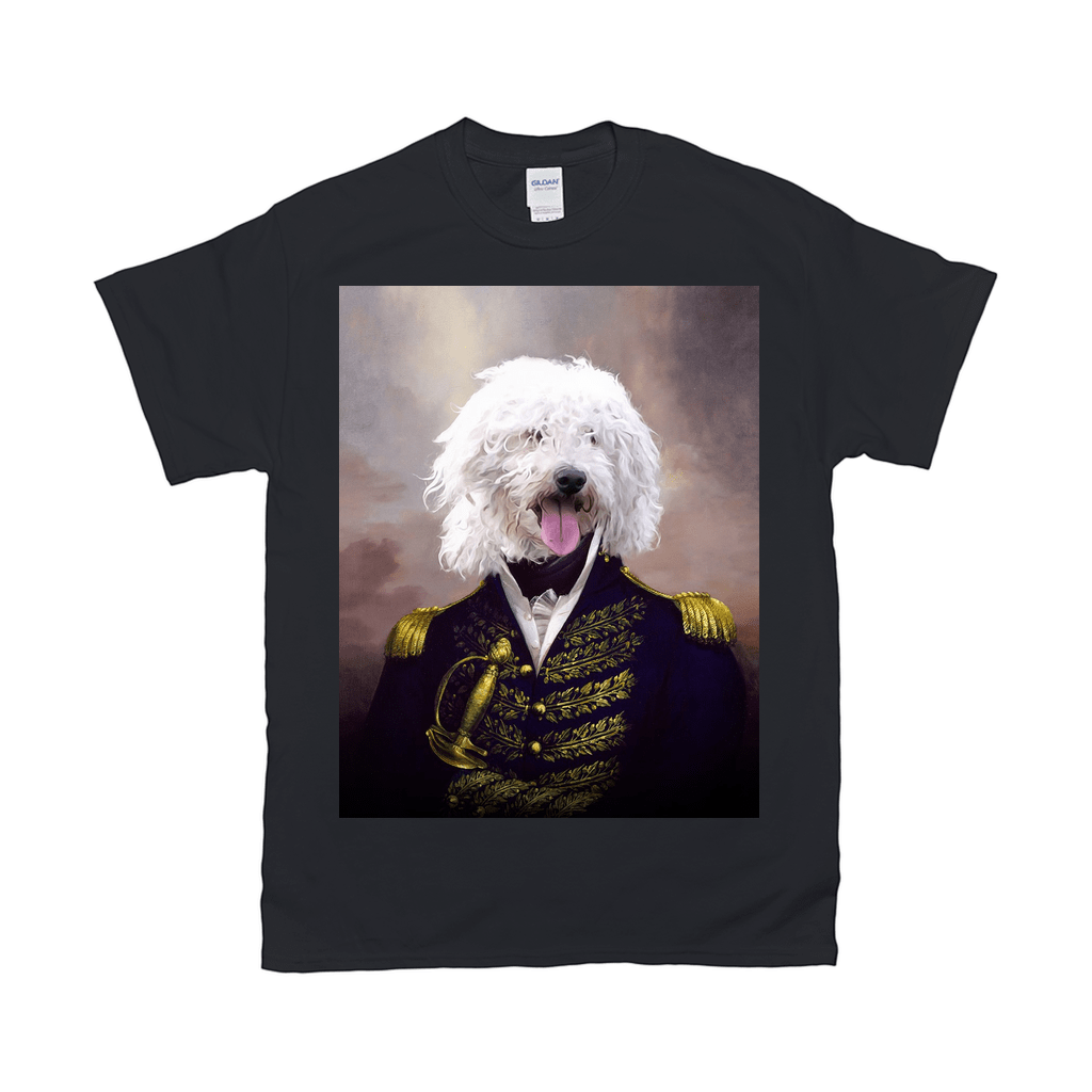 Camiseta personalizada para mascotas &#39;El Almirante&#39; 
