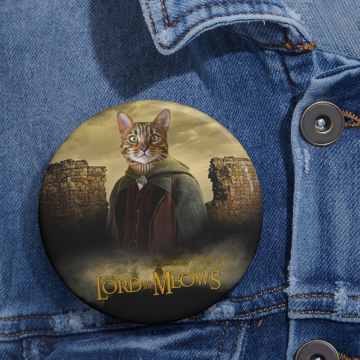 Lord Of The Meows Custom Pin