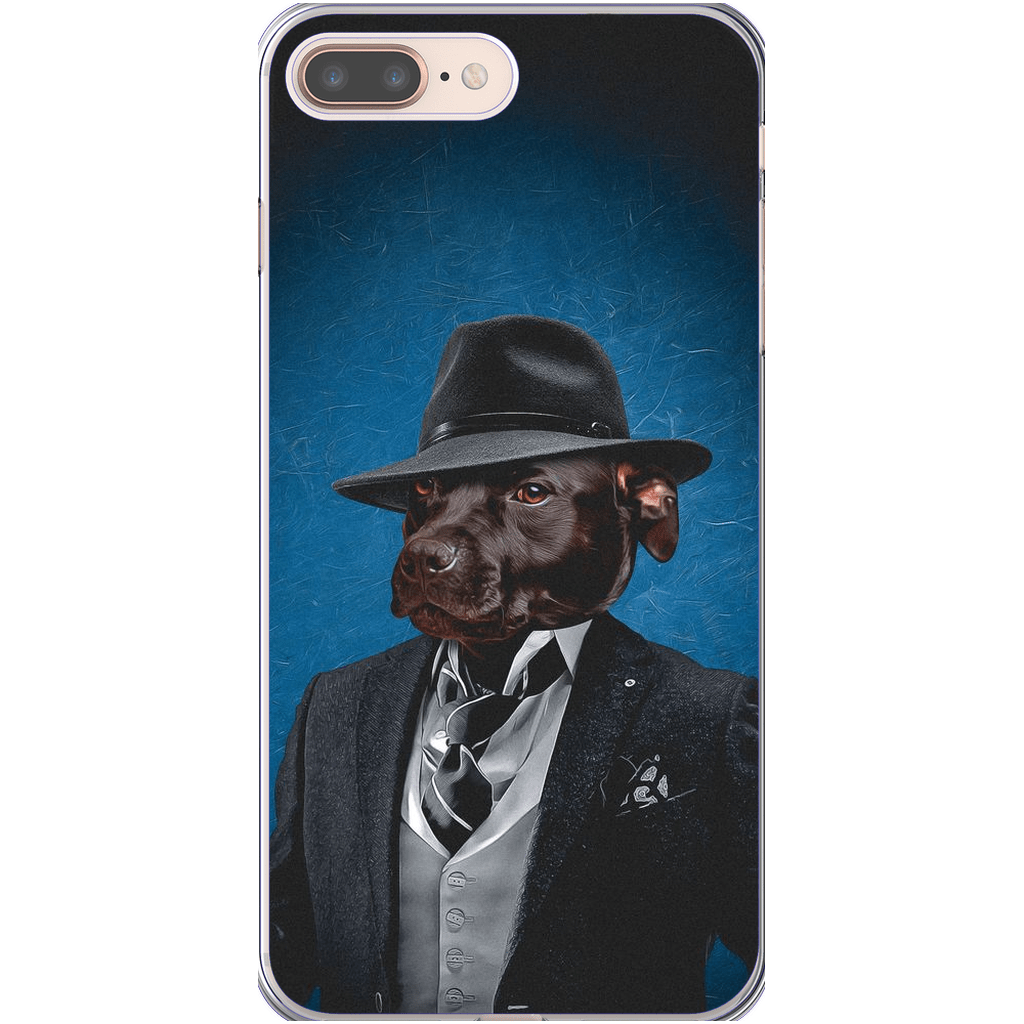 &#39;The Mobster&#39; Personalized Phone Case