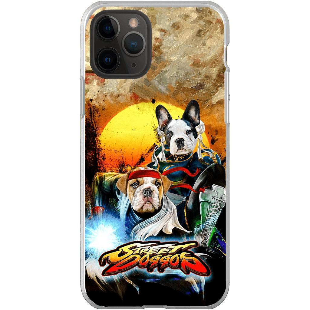 &#39;Street Doggos 2&#39; Funda personalizada para teléfono con 2 mascotas