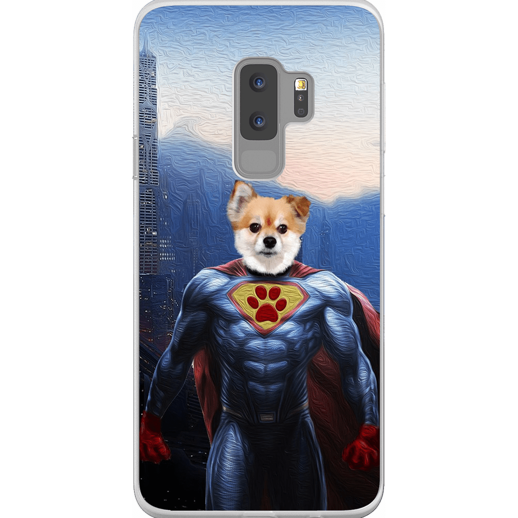 &#39;Super Dog&#39; Personalized Pet Phone Case