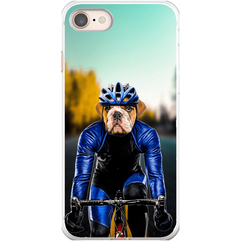 &#39;The Male Cyclist&#39; Personalized Phone Case