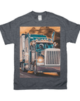 Camiseta personalizada con 3 mascotas 'The Truckers' 