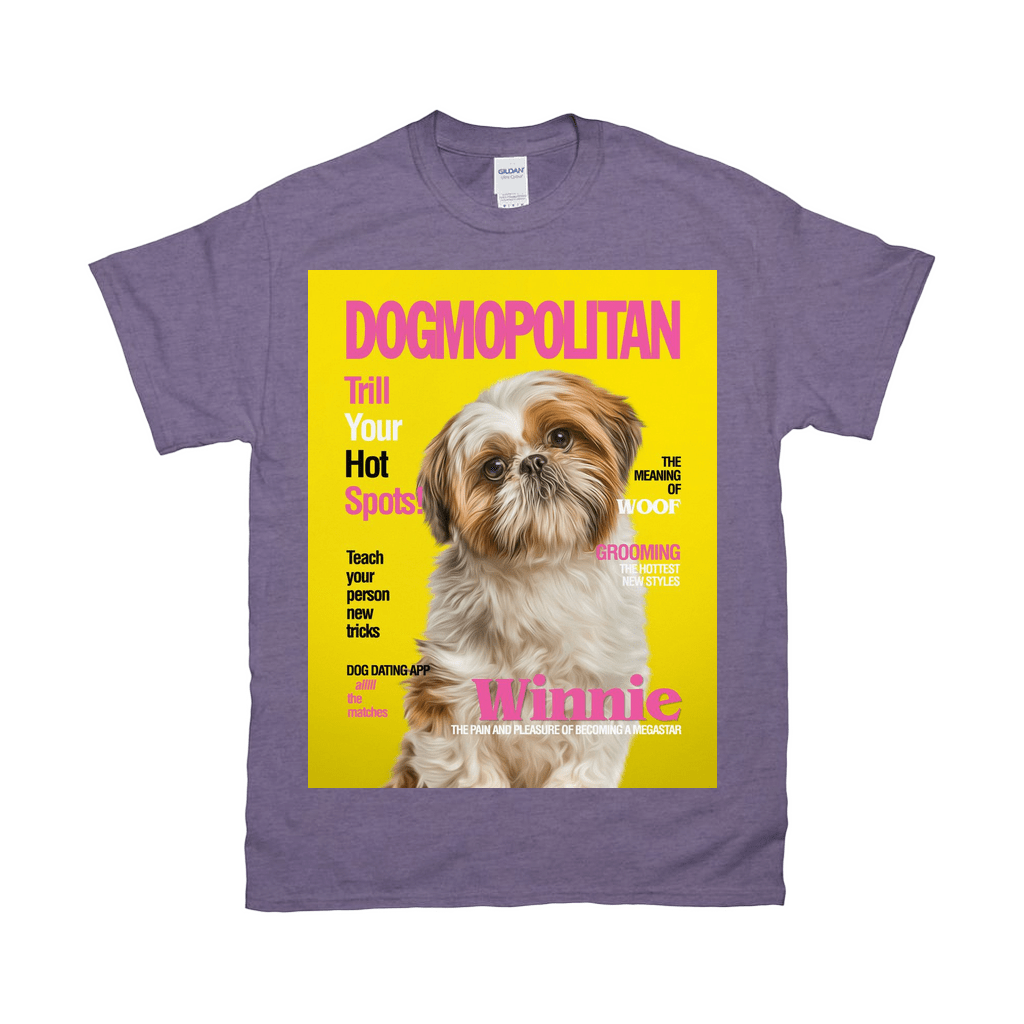 Camiseta personalizada para mascotas &#39;Dogmopolitan&#39;
