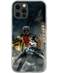 'Bat Dog & Robpaw' Personalized 2 Pet Phone Case