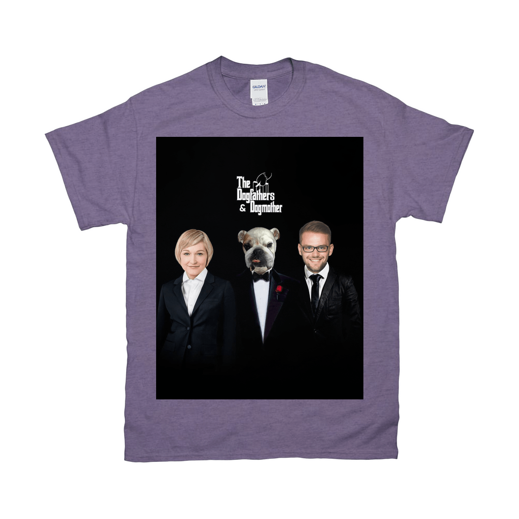 Camiseta personalizada para mascota/humano &#39;The Dogfathers &amp;amp; Dogmother&#39; 