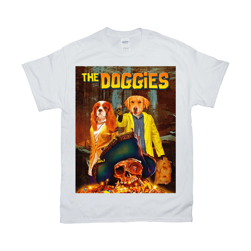 &#39;The Doggies&#39; Personalized 2 Pet T-Shirt