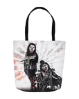 'Kiss Doggos' Personalized 2 Pet Tote Bag