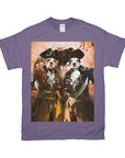 Camiseta personalizada con 2 mascotas 'Los Piratas'