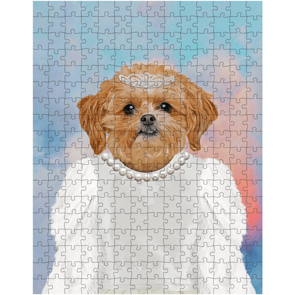 &#39;The Bailarina&#39; Personalized Pet Puzzle