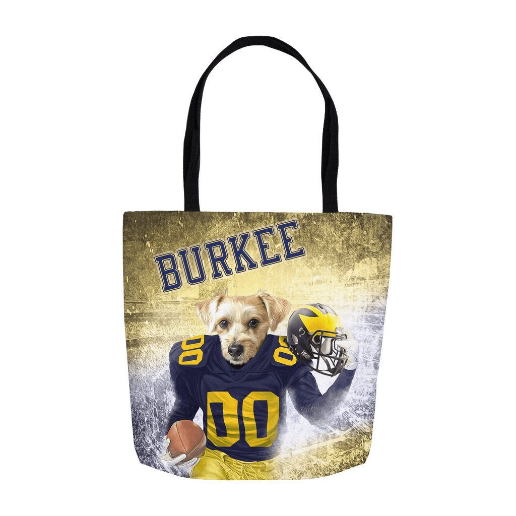 'Michigan Doggos' Personalized Tote Bag