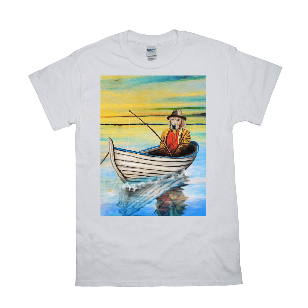 &#39;The Fisherman&#39; Personalized Pet T-Shirt