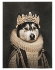 'The Lady of Pearls' Personalized Pet Blanket