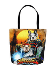 'Street Doggos 2' Personalized 2 Pet Tote Bag