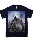 'The Warrior' Personalized Pet T-Shirt