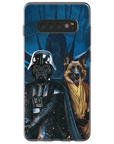'Darth Woofer & Jedi-Doggo' Personalized 2 Pet Phone Case