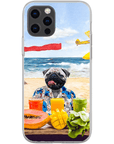 'The Beach Dog' Personalized Phone Case