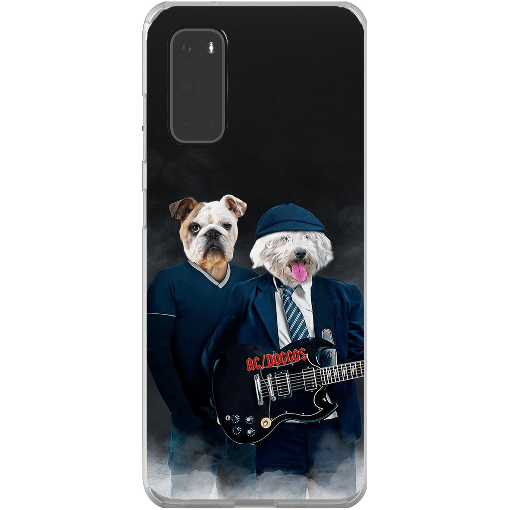 &#39;AC/Doggos&#39; Personalized 2 Pet Phone Case