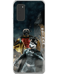 'Bat Dog & Robpaw' Personalized 2 Pet Phone Case