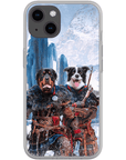 'The Viking Warriors' Personalized 2 Pet Phone Case