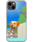 'The Surfer' Personalized Phone Case