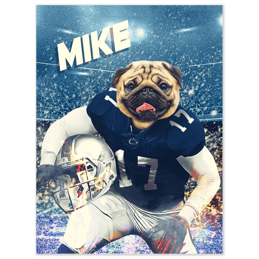 &#39;Penn State Doggos&#39; Personalized Pet Poster