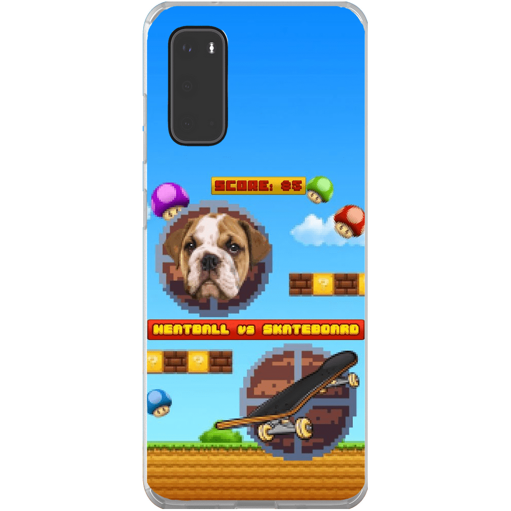 Retro Video Game Personalized Pet Phone Case