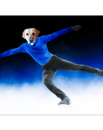 'The Figure Skater' Personalized Pet Poster