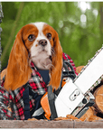 'Lumberwoman' Personalized Pet Poster