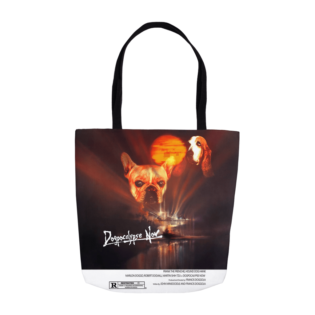 &#39;Dogpocalypse Now&#39; Personalized 2 Pet Tote Bag