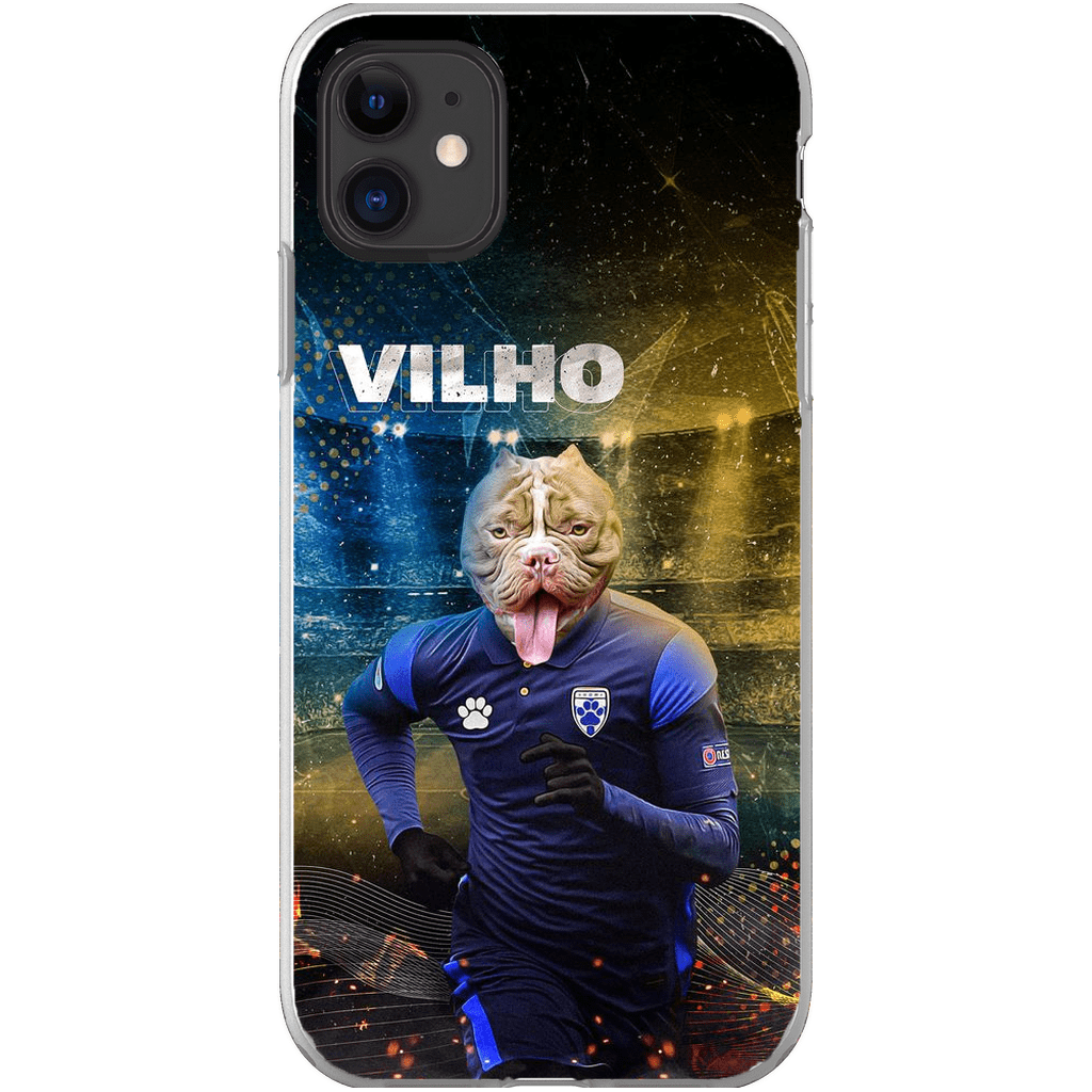 &#39;Finland Doggos Soccer&#39; Personalized Phone Case