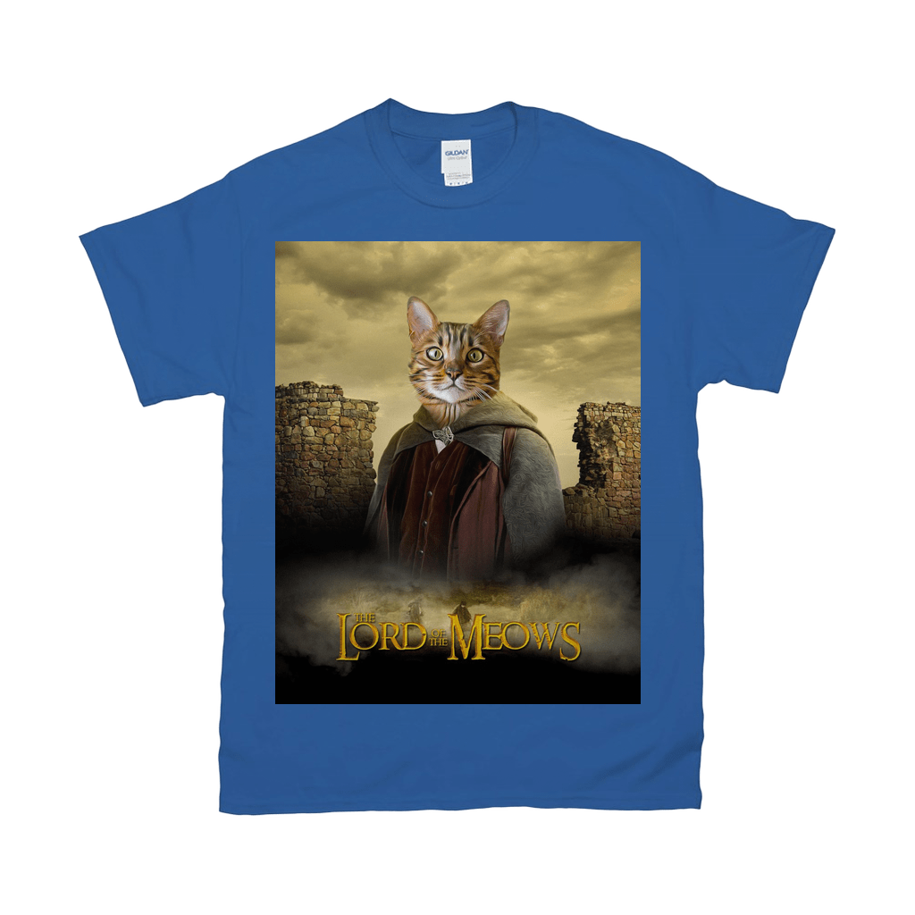 Camiseta personalizada para mascotas &#39;El señor de los maullidos&#39; 
