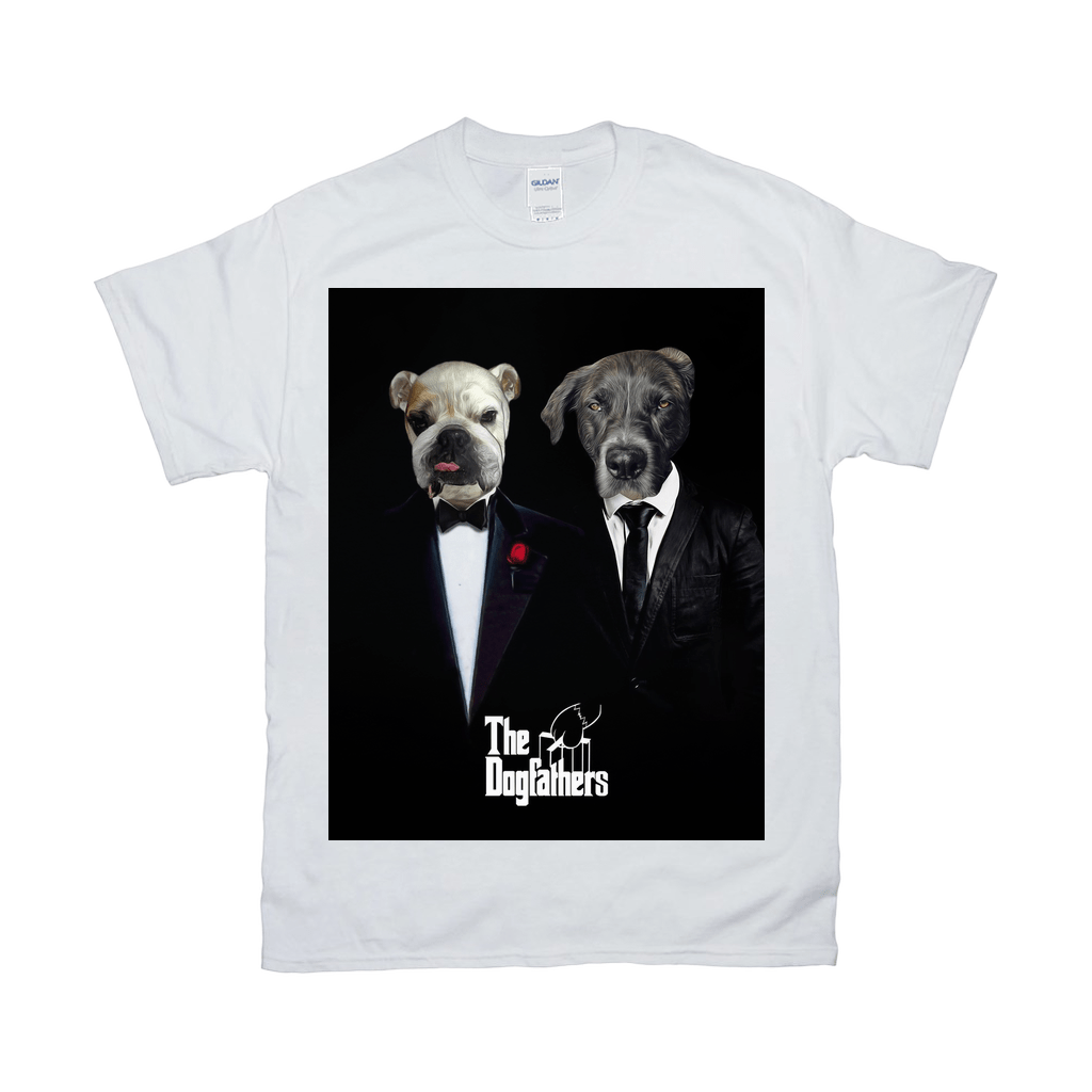 &#39;The Dogfathers&#39; Personalized 2 Pet T-Shirt
