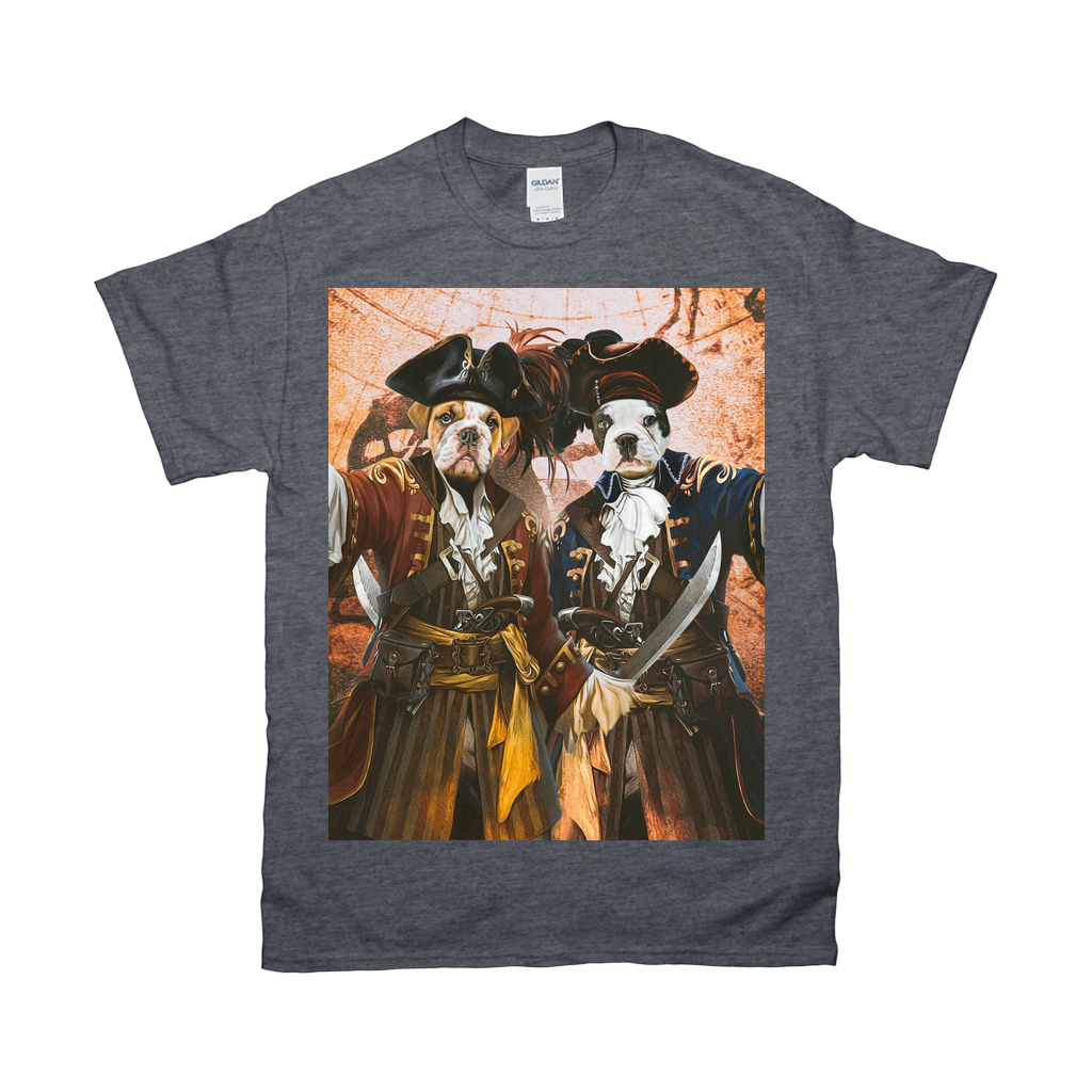 &#39;The Pirates&#39; Personalized 2 Pet T-Shirt