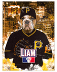 'Pittsburgh Pawrates' Personalized Pet Poster