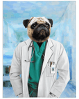 Manta personalizada para mascotas 'El Doctor' 