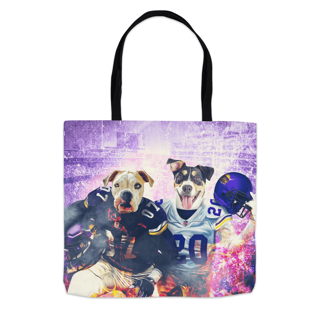 &#39;Minnesota Doggos&#39; Personalized 2 Pet Tote Bag