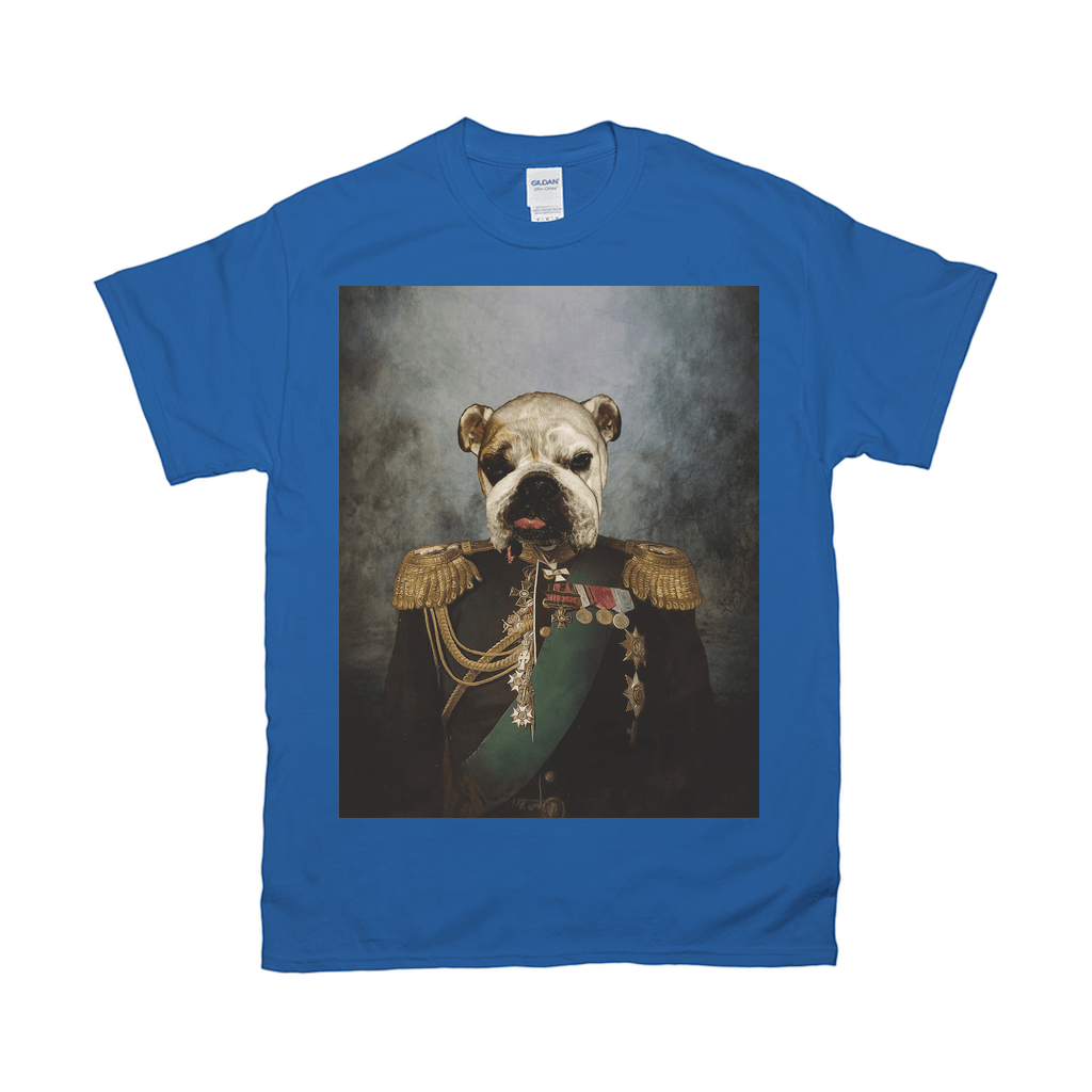 &#39;The General&#39; Personalized Pet T-Shirt