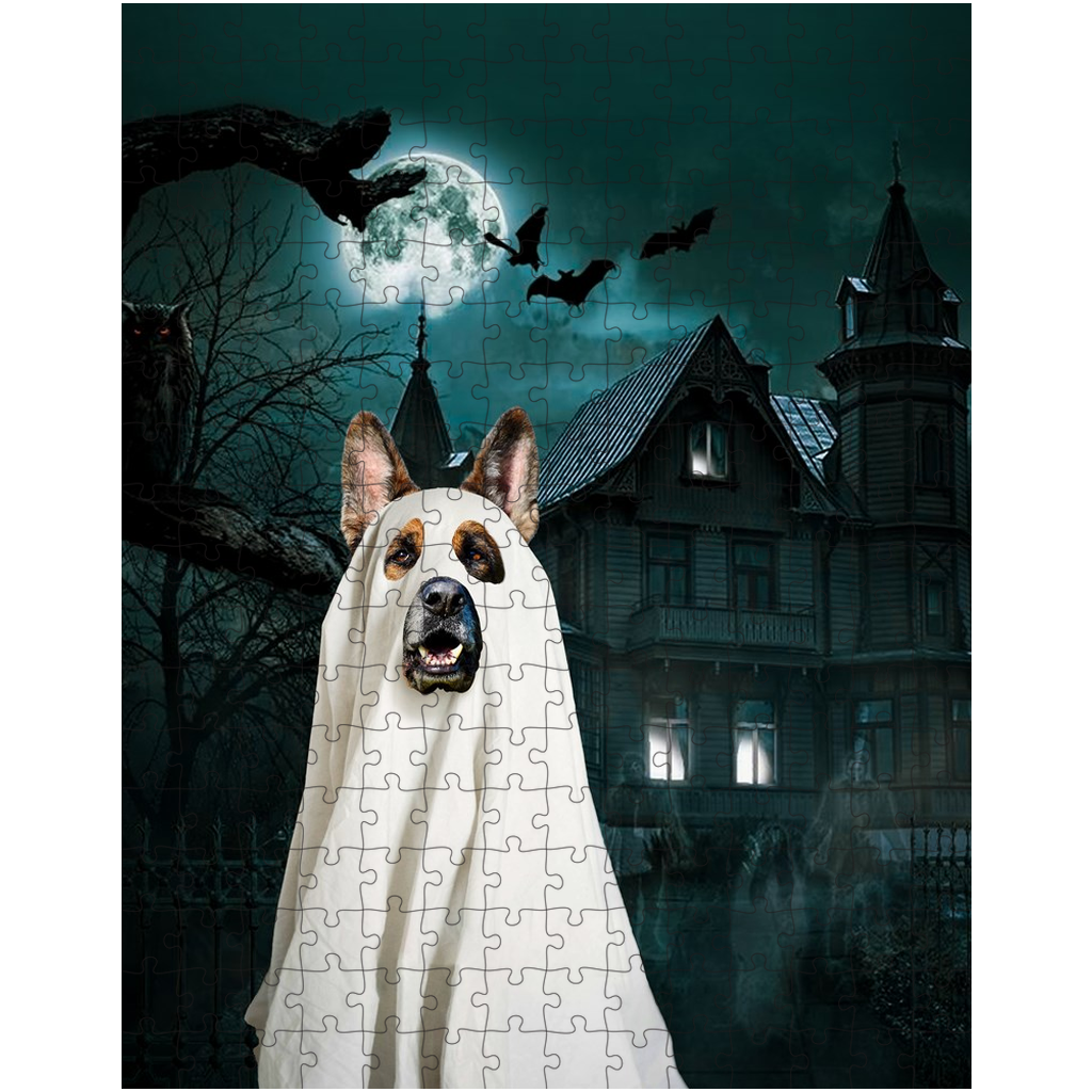 &#39;The Ghost&#39; Personalized Pet Puzzle
