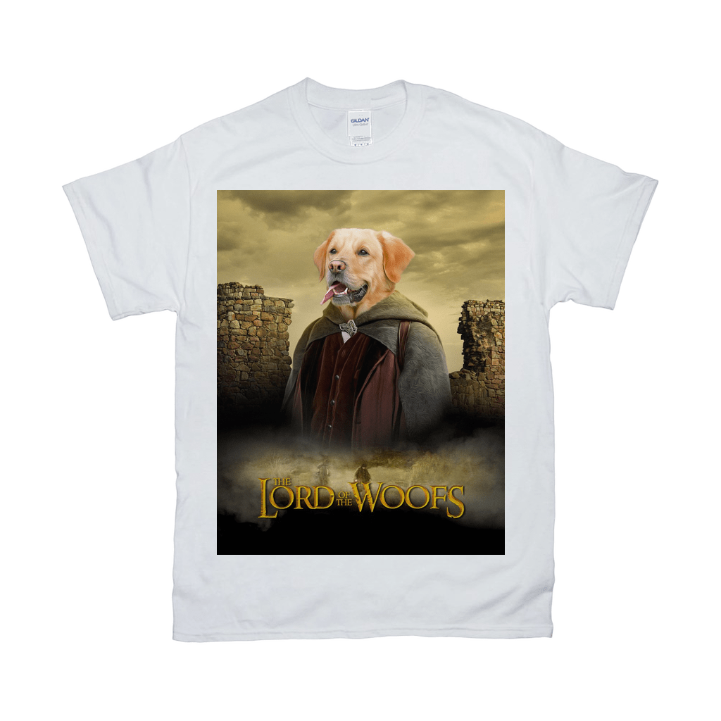 Camiseta personalizada para mascotas &#39;El señor de los Woofs&#39;