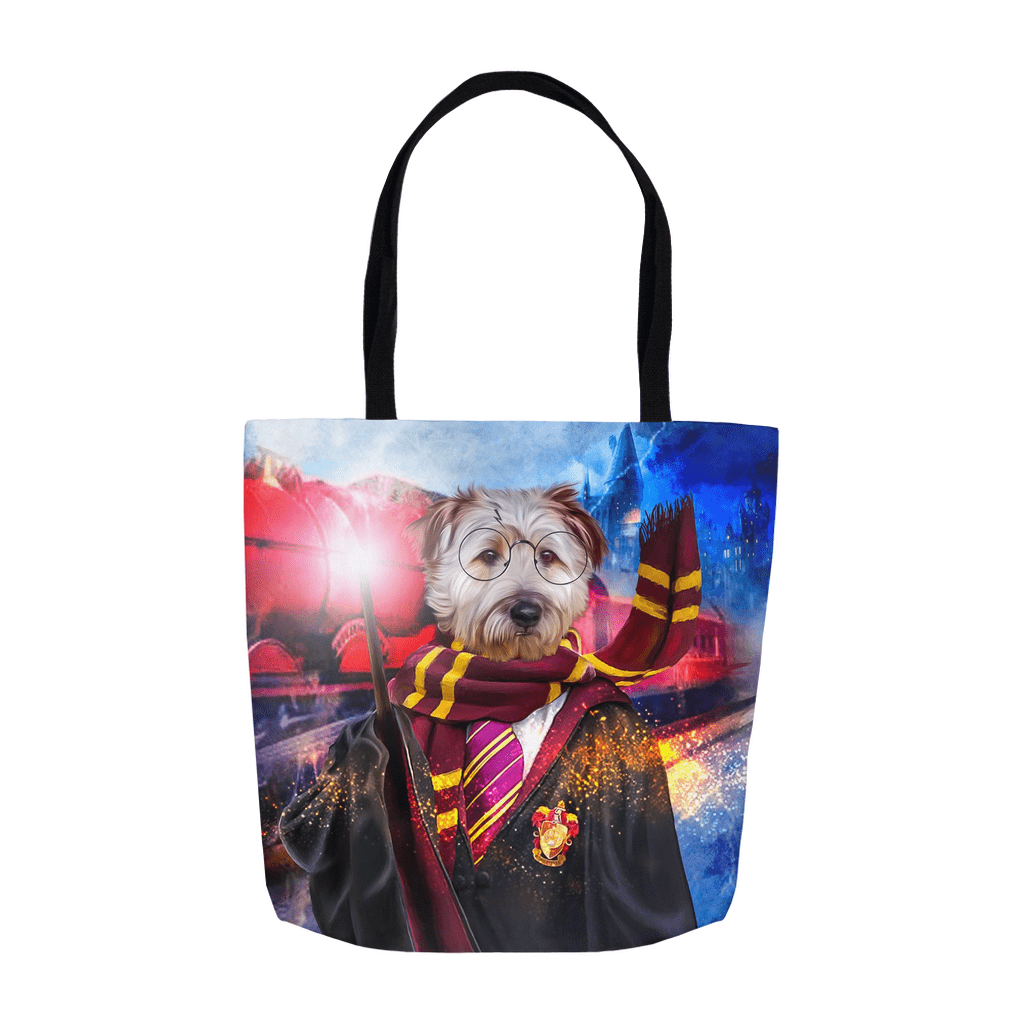 &#39;Harry Dogger&#39; Personalized Tote Bag