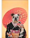 Memoirs of A Doggeisha: Personalized Dog Poster