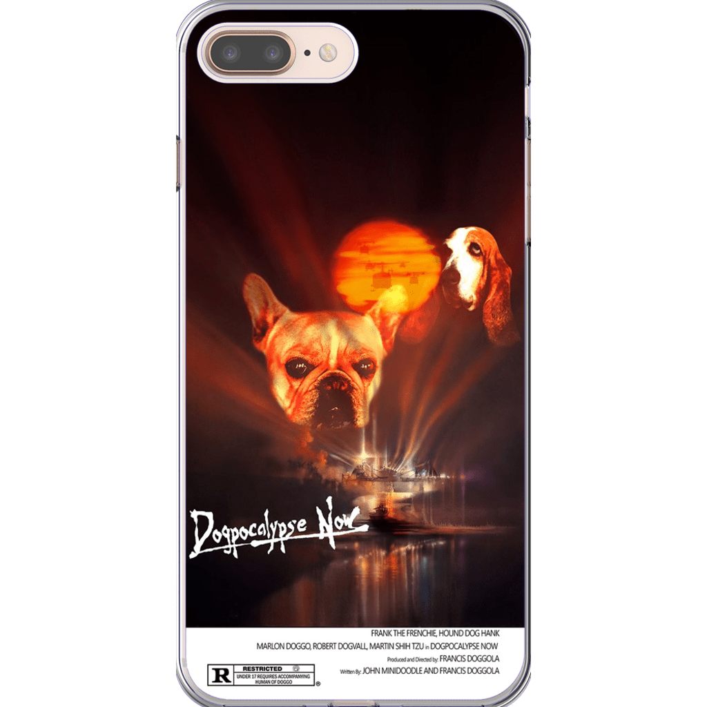 &#39;Dogpocalypse Now&#39; Personalized 2 Dog Phone Case