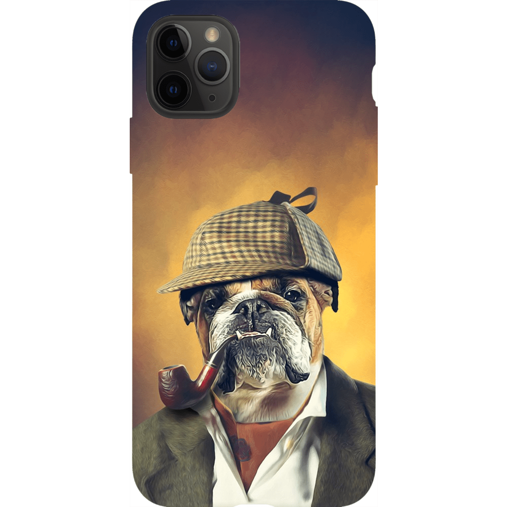&#39;Sherlock Doggo&#39; Personalized Phone Case
