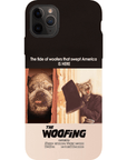 Funda personalizada para teléfono con 2 mascotas 'The Woofing'