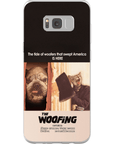 Funda personalizada para teléfono con 2 mascotas 'The Woofing'