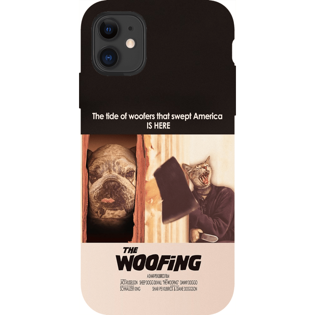 &#39;The Woofing&#39; Personalized 2 Pet Phone Case