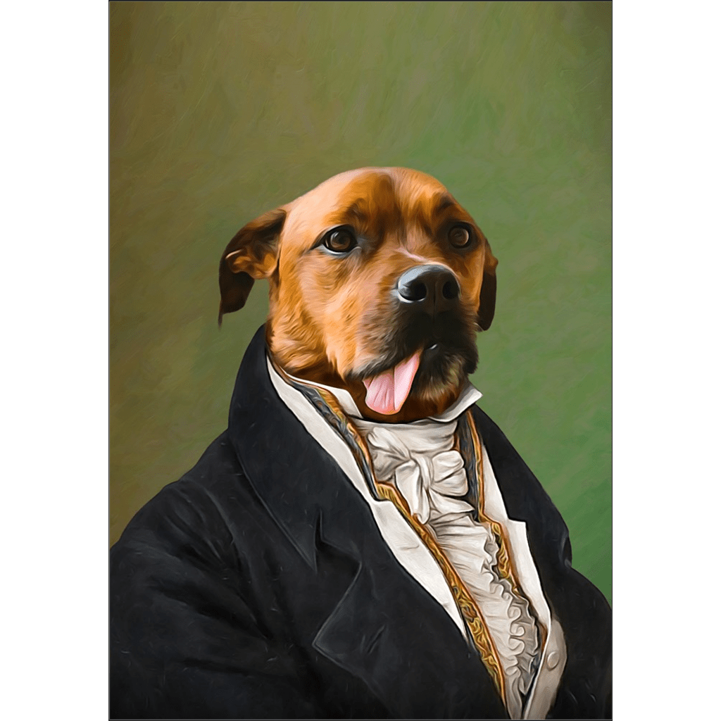 &#39;The Ambassador&#39; Personalized Dog Poster