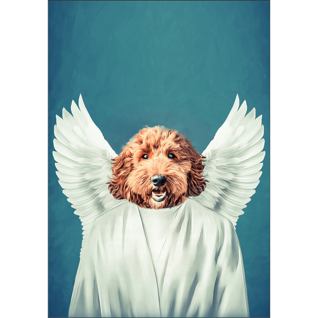 The Angel: Personalized Dog Poster