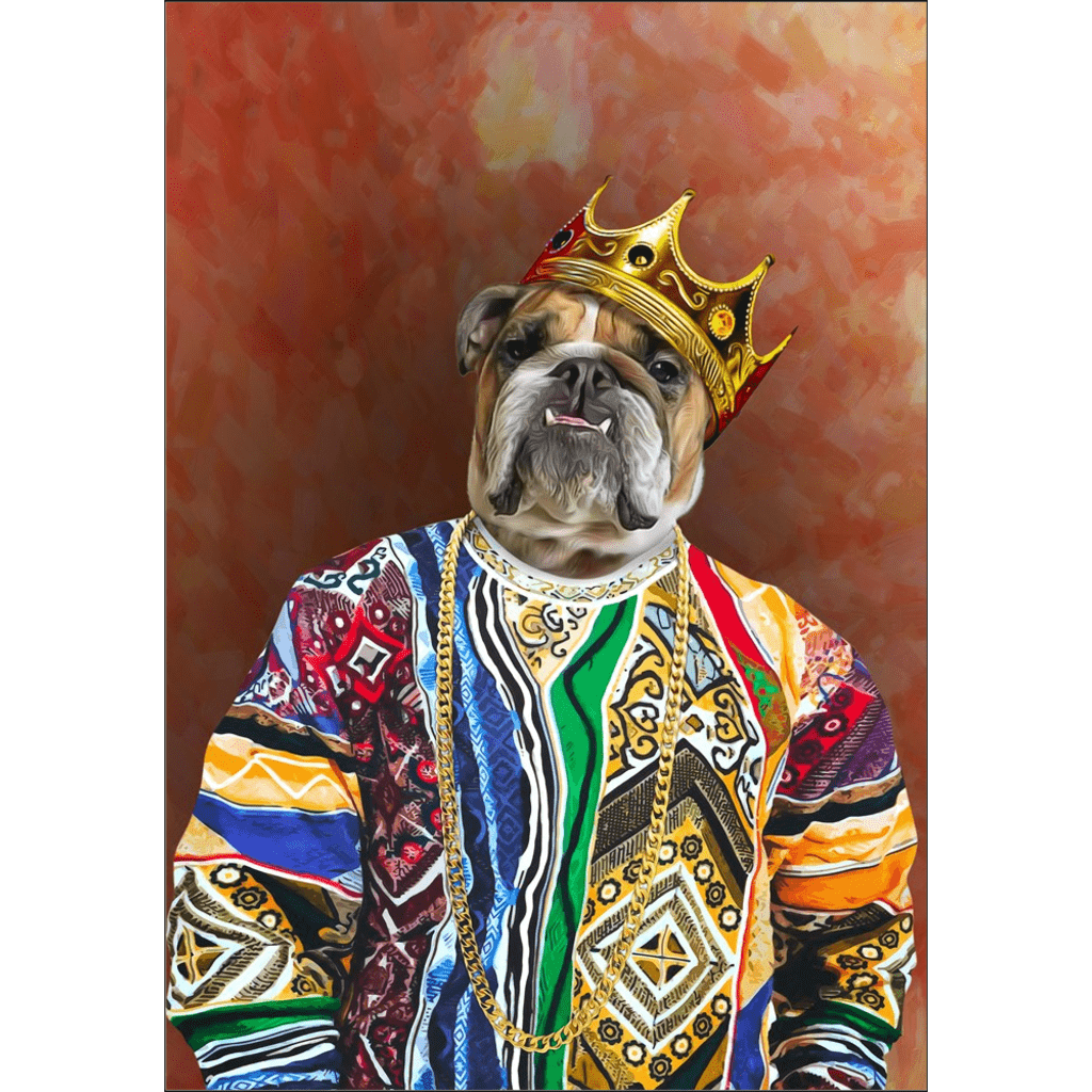 Notorious D.O.G.: Personalized Dog Poster